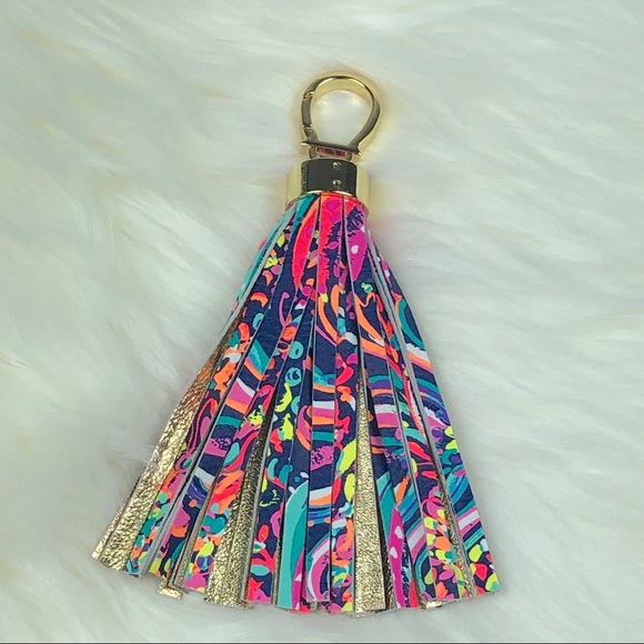 Lilly Pulitzer Accessories - Lilly Pulitzer Tassel Keychain